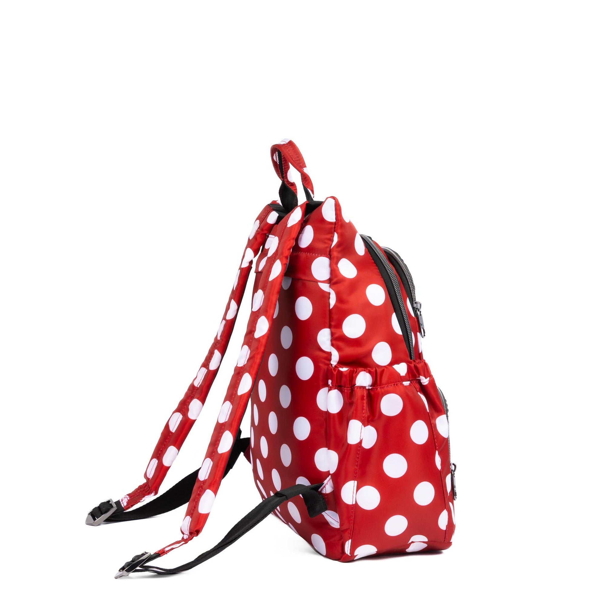 Hatchback 3 Backpack - CRIMSON LARGE DOT 2 - 24567_Hatchback3_CrimsonLGDot_Angle_03