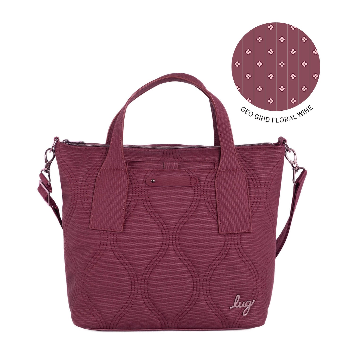 Alto Matte Luxe VL Convertible Tote Bag