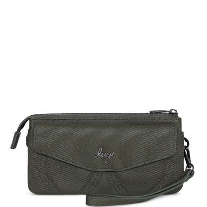 Blitz Matte Luxe VL RFID Wristlet Wallet