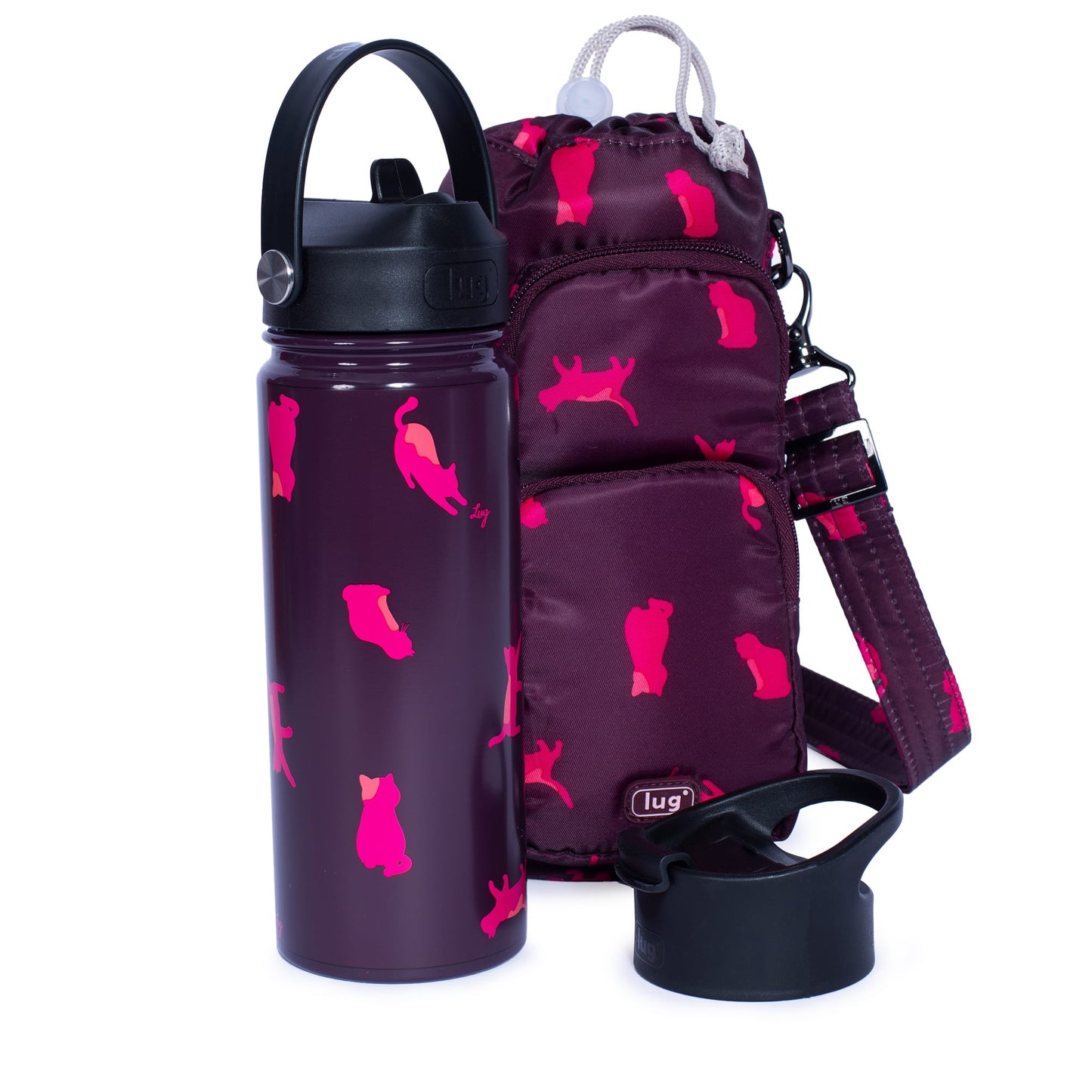 Huggie Crossbody and 18.5 oz Chuggie Water Bottle Set