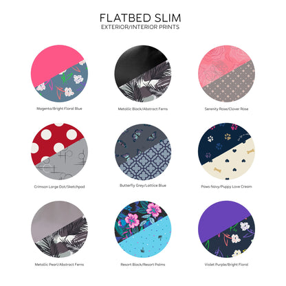 Flatbed Slim Cosmetic Case