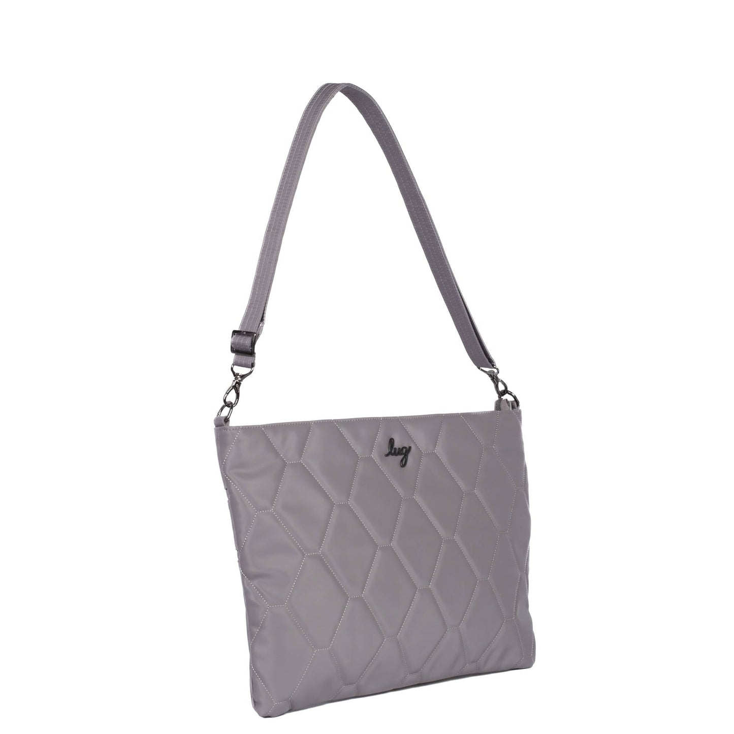 Galley Satin Luxe VL Portfolio Crossbody Bag