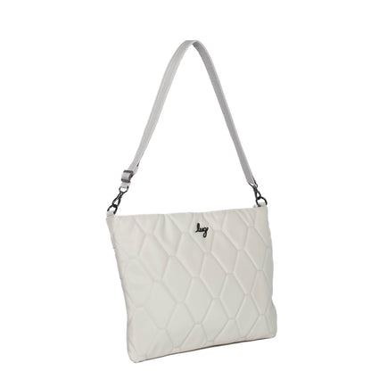 Galley Satin Luxe VL Portfolio Crossbody Bag