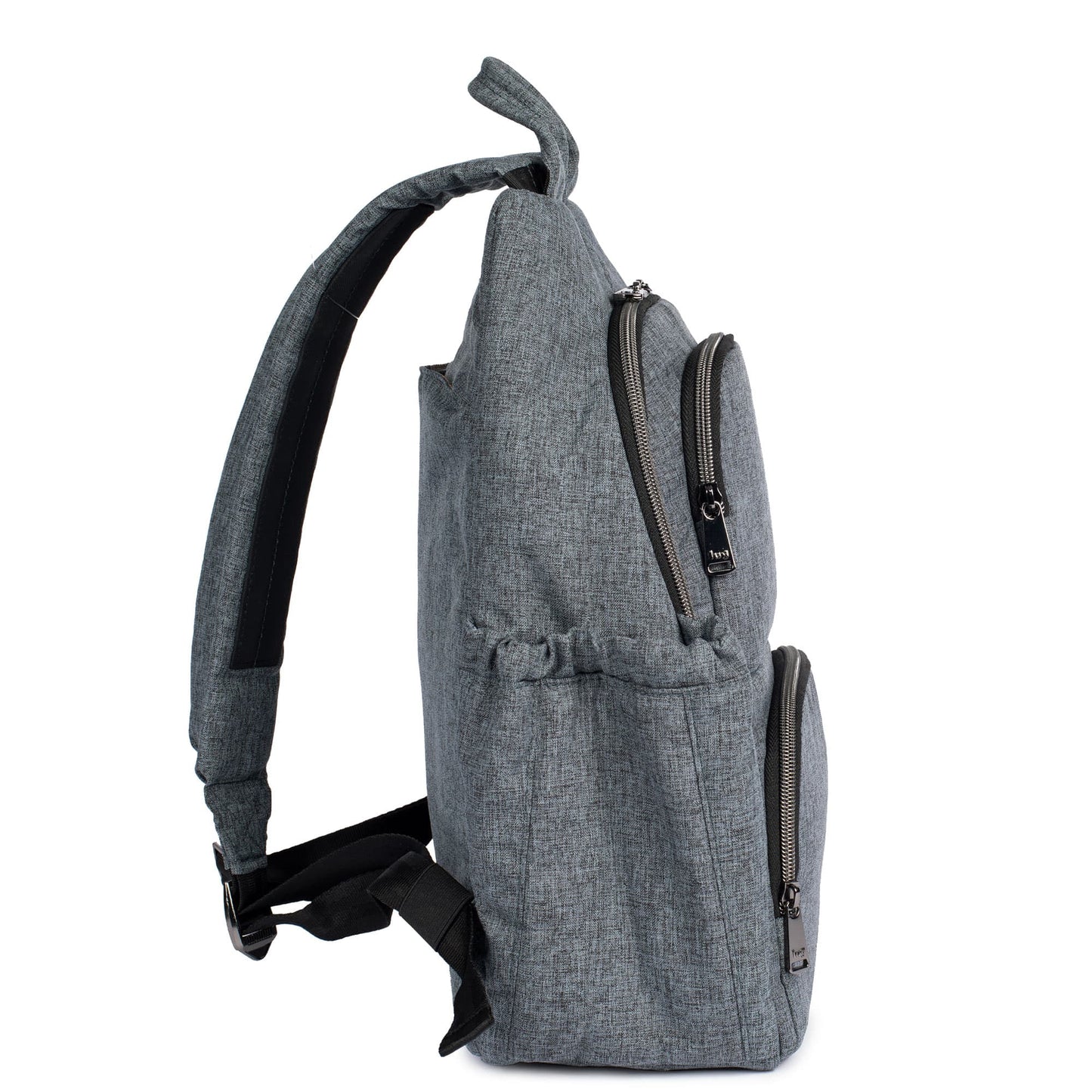 Hatchback 3 Backpack - HEATHER GREY - HatchBack3_HeatherGrey_03