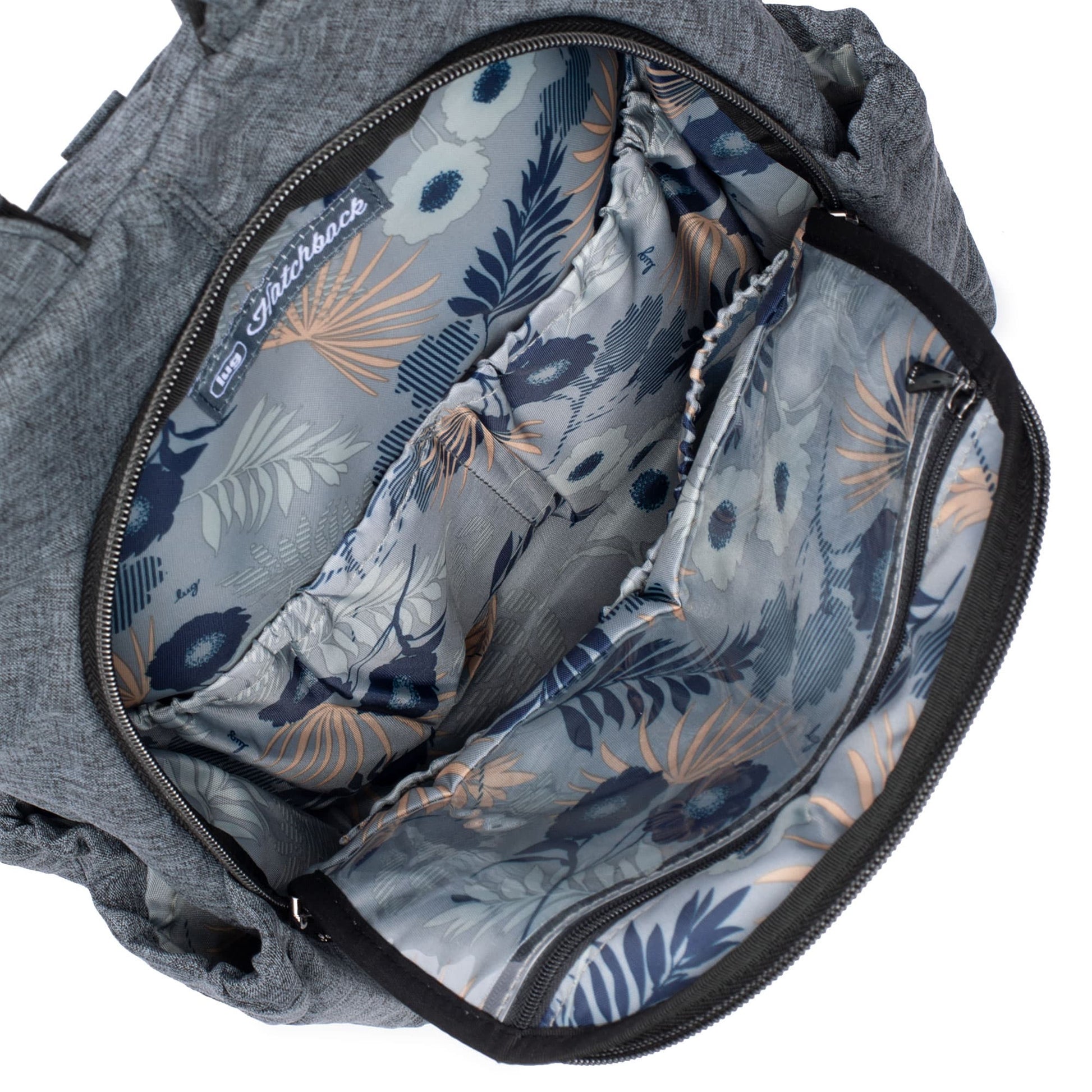 Hatchback 3 Backpack - HEATHER GREY - HatchBack3_HeatherGrey_05