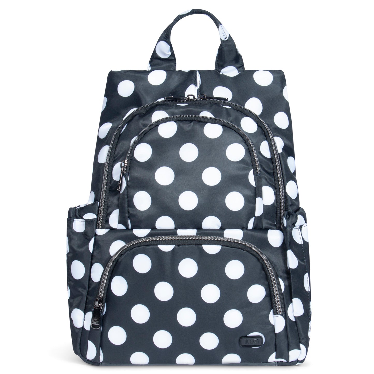 Hatchback 3 Backpack - BLACK LARGE DOT - Hatchback3_BlackLGDot_01