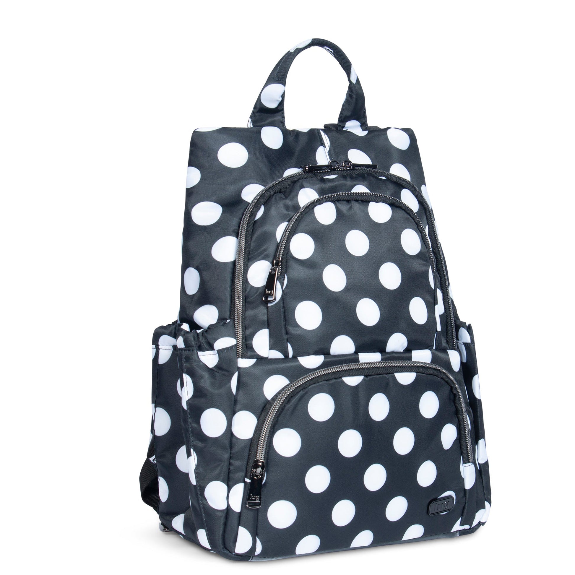 Hatchback 3 Backpack - BLACK LARGE DOT - Hatchback3_BlackLGDot_02