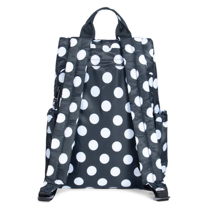 Hatchback 3 Backpack - BLACK LARGE DOT - Hatchback3_BlackLGDot_04