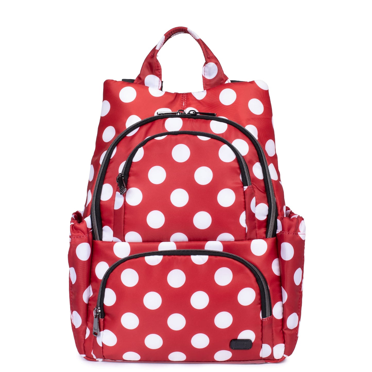 Hatchback 3 Backpack - CRIMSON LARGE DOT - Hatchback3_CrimsonLargeDot_01