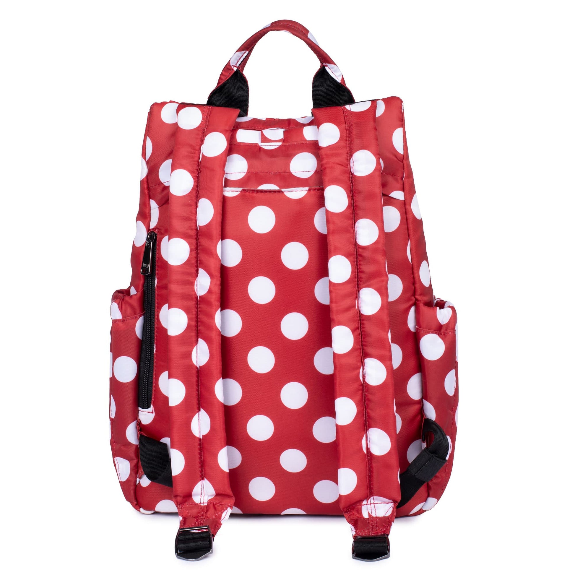 Hatchback 3 Backpack - CRIMSON LARGE DOT - Hatchback3_CrimsonLargeDot_04