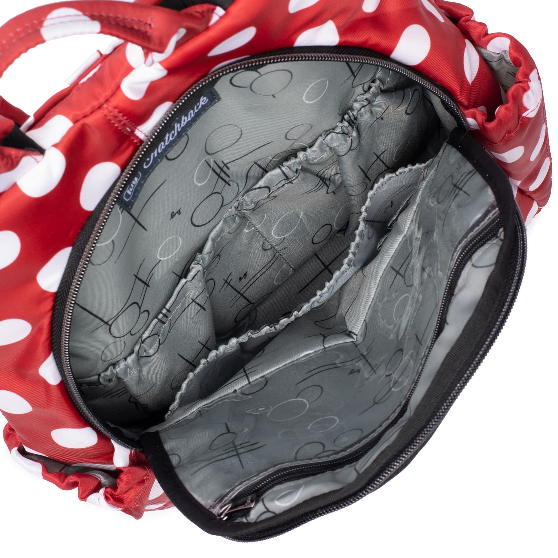 Hatchback 3 Backpack - CRIMSON LARGE DOT - Hatchback3_CrimsonLargeDot_05