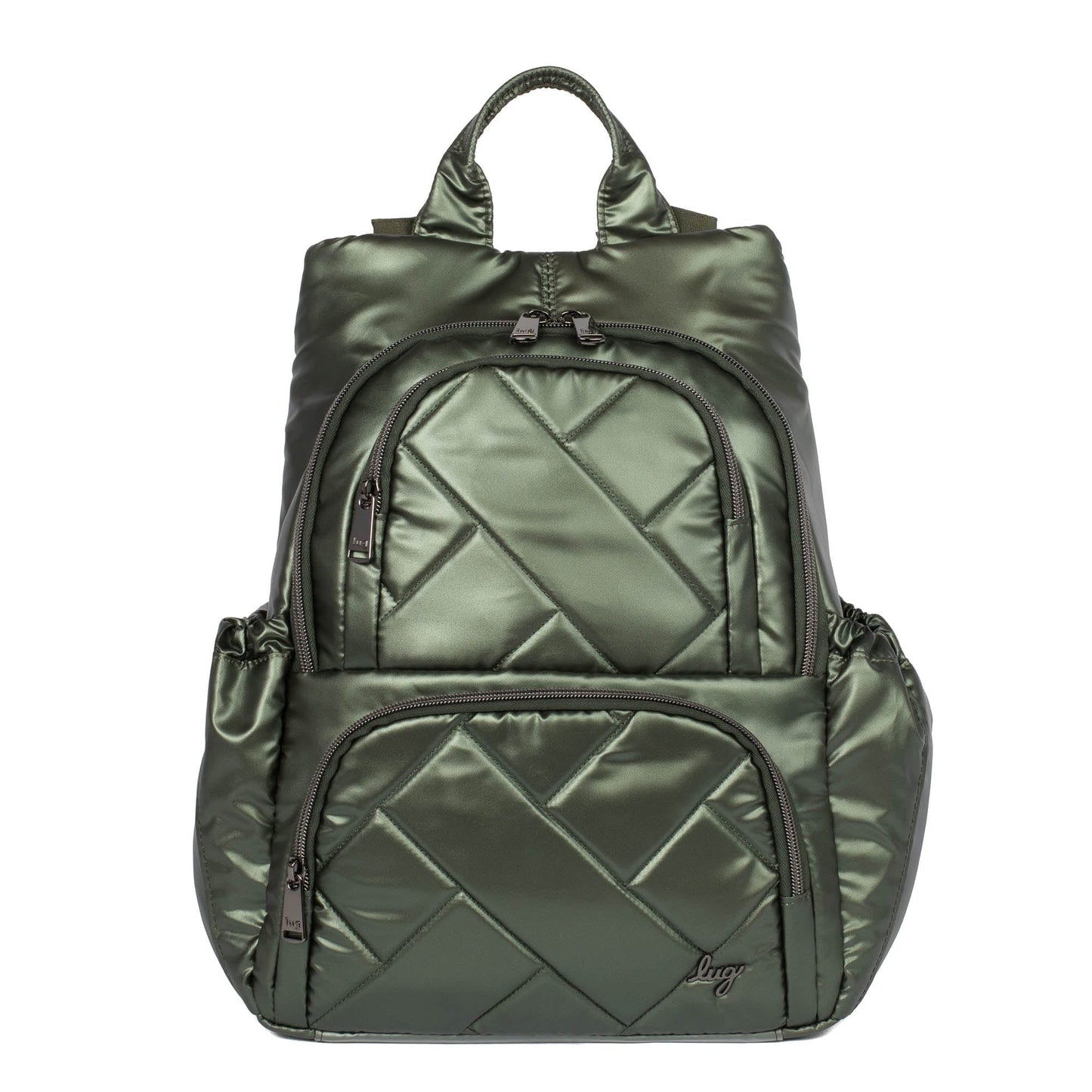 Hatchback 3 Backpack - METALLIC OLIVE - Hatchback3_MetallicOlive_01