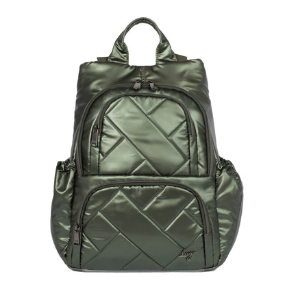 Hatchback 3 Backpack - METALLIC OLIVE - Hatchback3_MetallicOlive_01