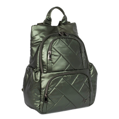 Hatchback 3 Backpack - METALLIC OLIVE - Hatchback3_MetallicOlive_02