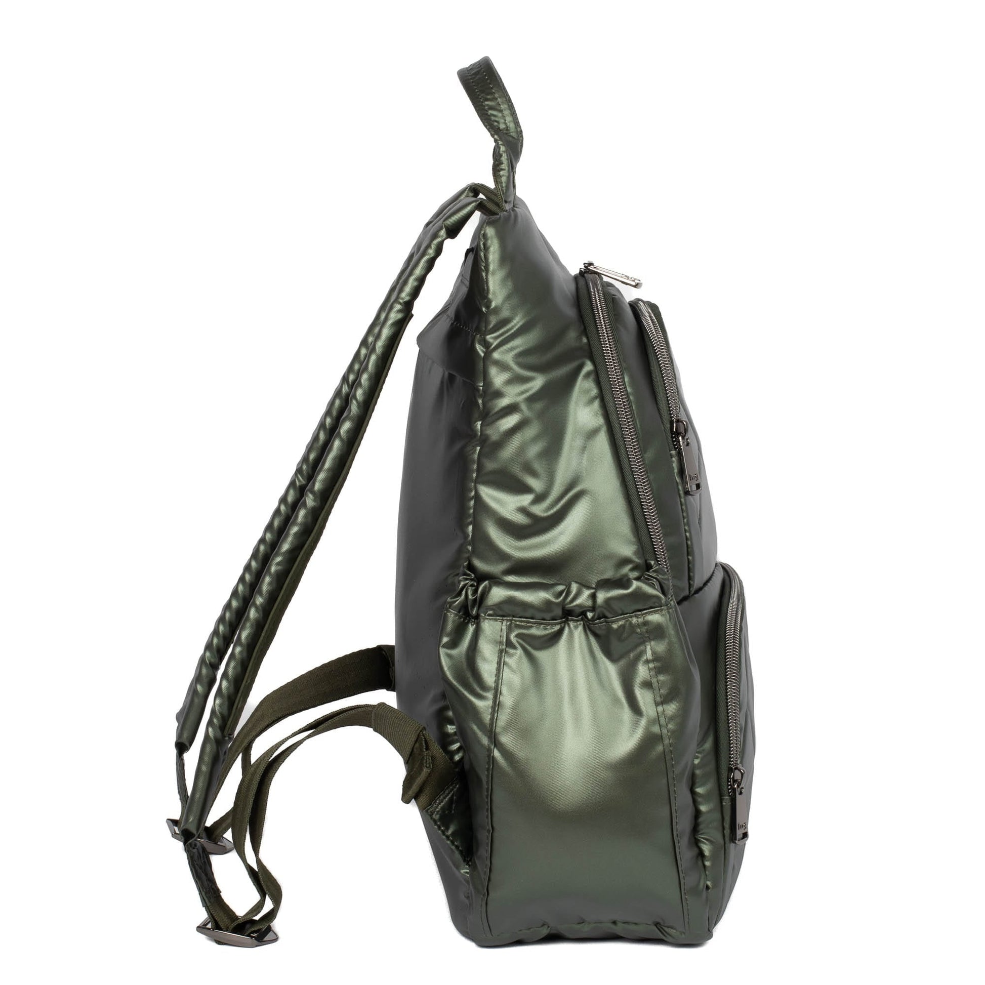 Hatchback 3 Backpack - METALLIC OLIVE - Hatchback3_MetallicOlive_03