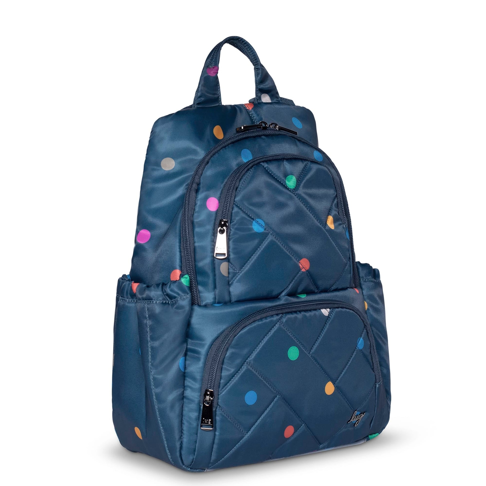Hatchback 3 Backpack - MULTI DOTS NAVY - Hatchback3_MultiDotNavy_02