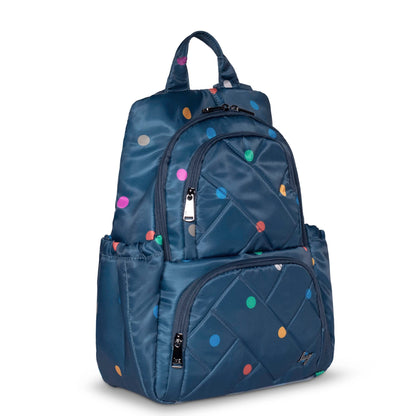 Hatchback 3 Backpack - MULTI DOTS NAVY - Hatchback3_MultiDotNavy_02