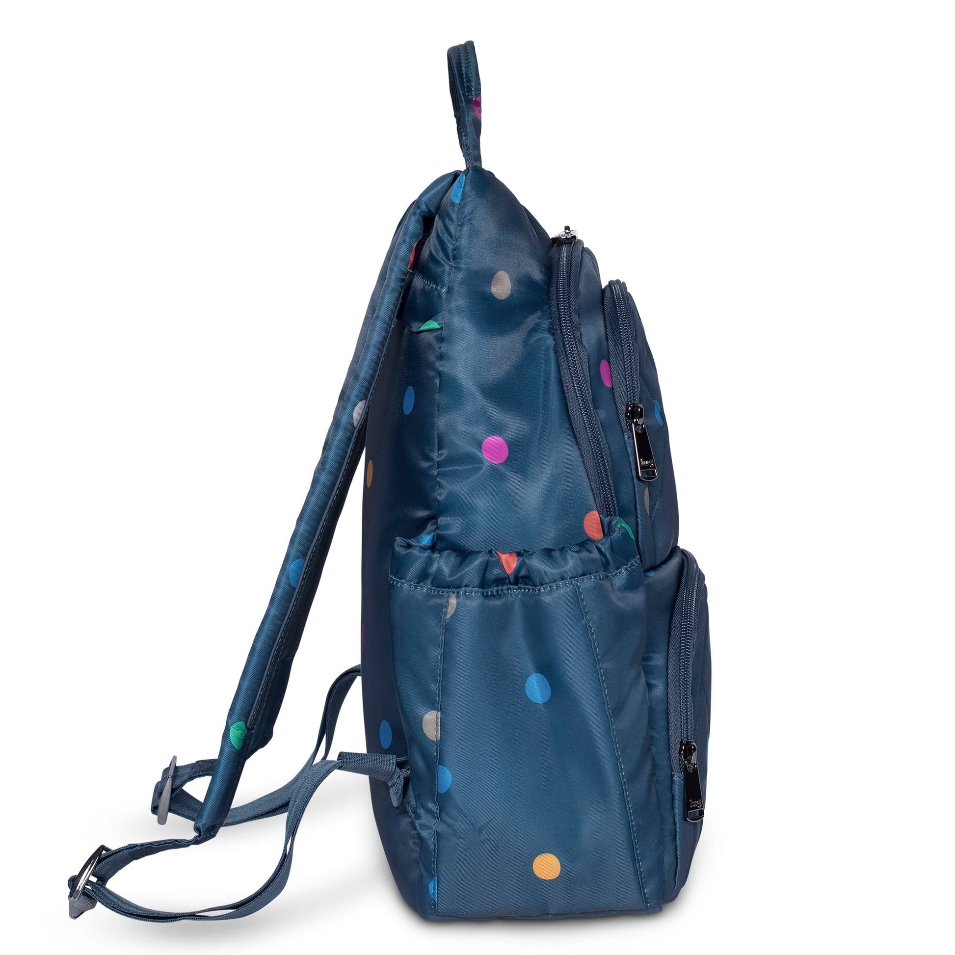 Hatchback 3 Backpack - MULTI DOTS NAVY - Hatchback3_MultiDotNavy_03