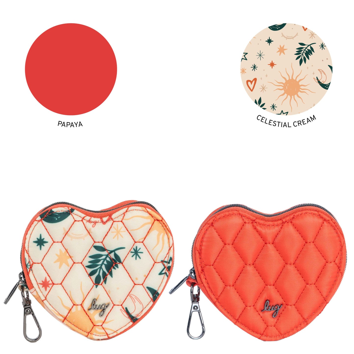 Heart Pouch 2pc Set