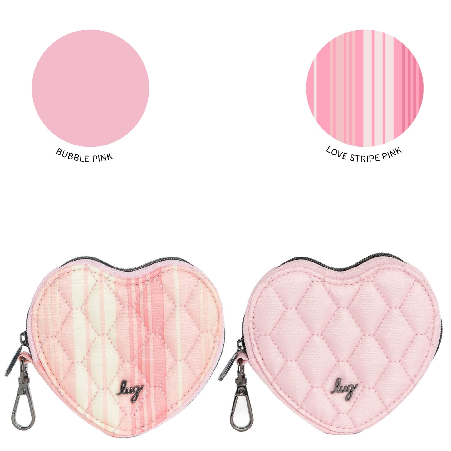 Heart Pouch 2pc Set