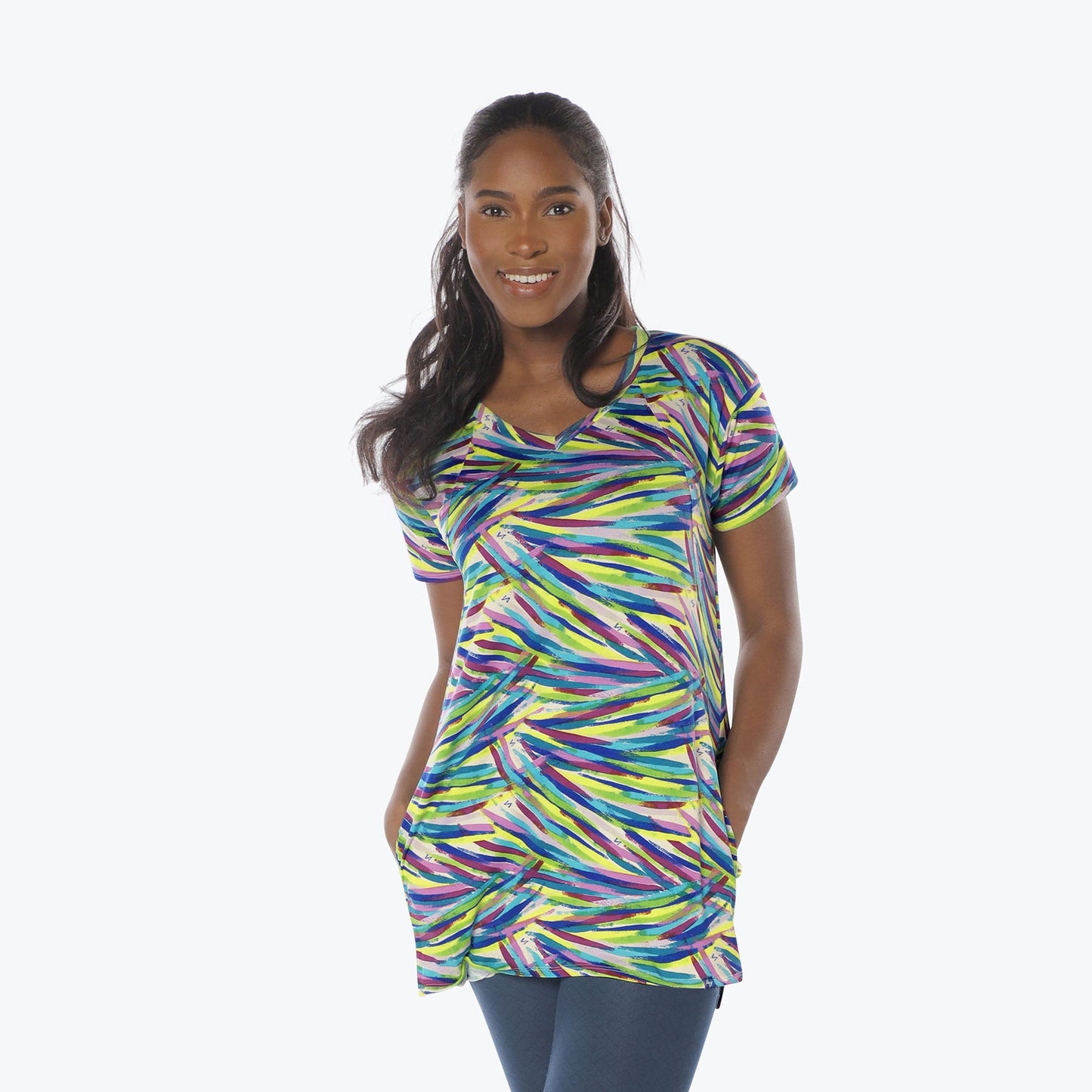 Hopper High Low Tunic Top