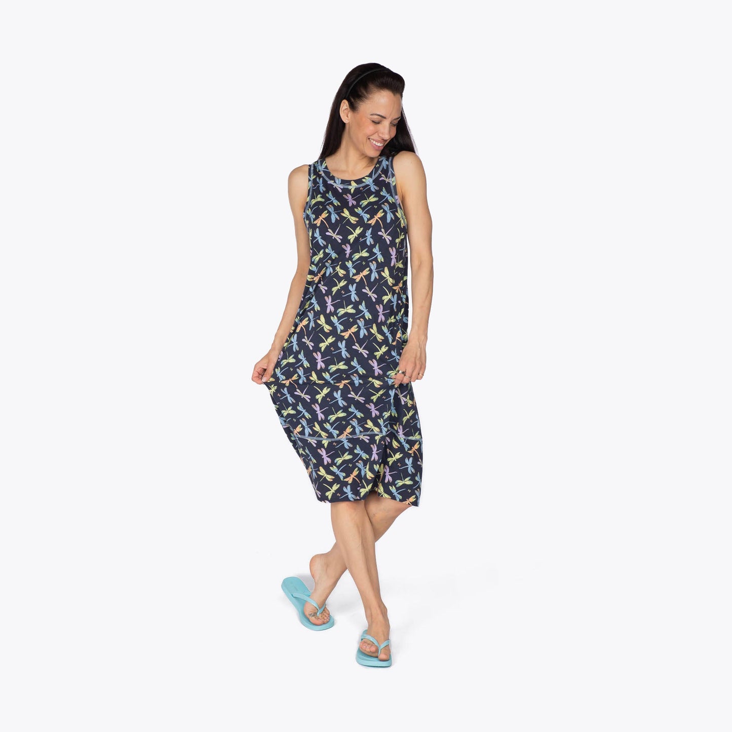 Hopscotch Sleeveless Dress