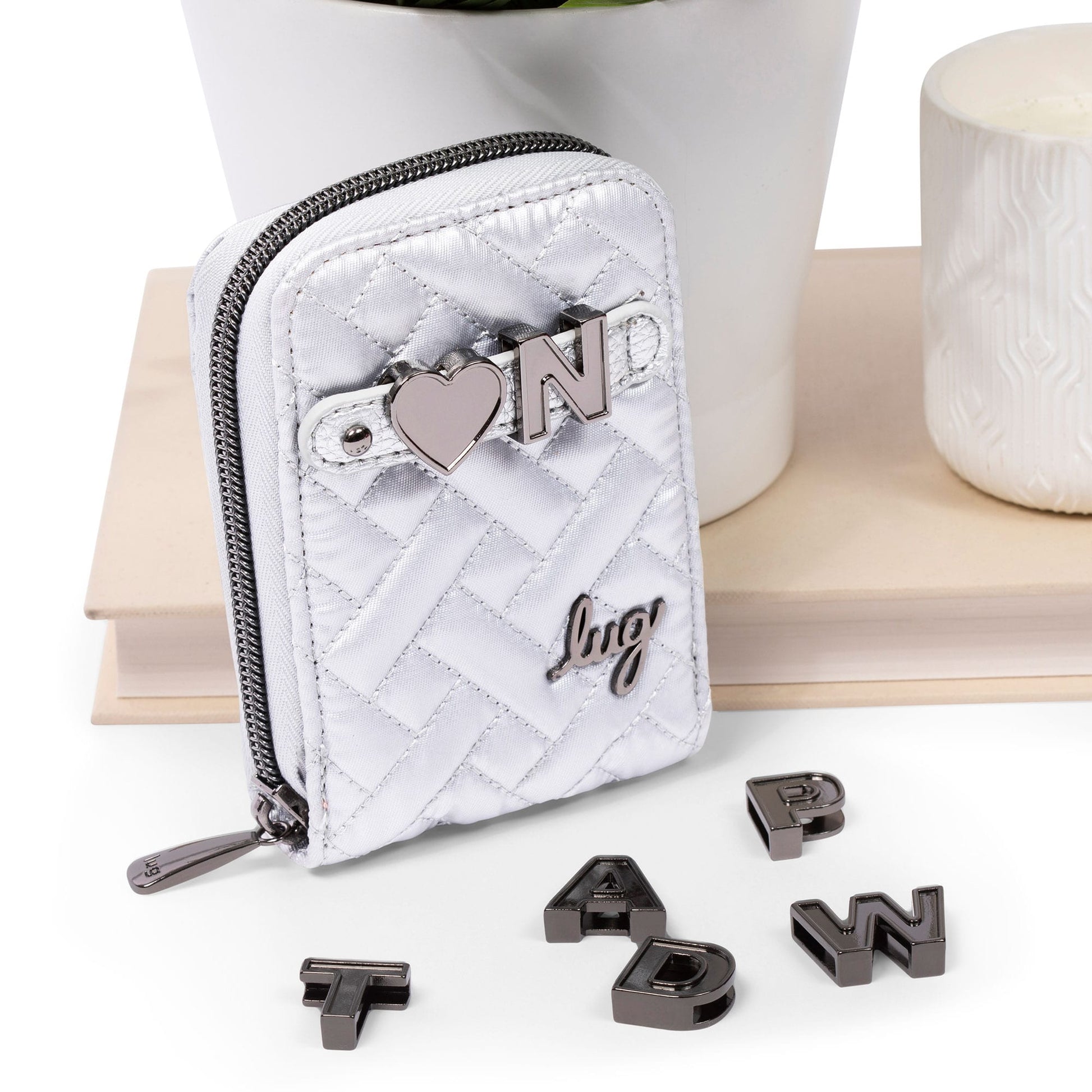 Lug Gunmetal Bag Charm - - Lug-Charms_Lifestyle_02