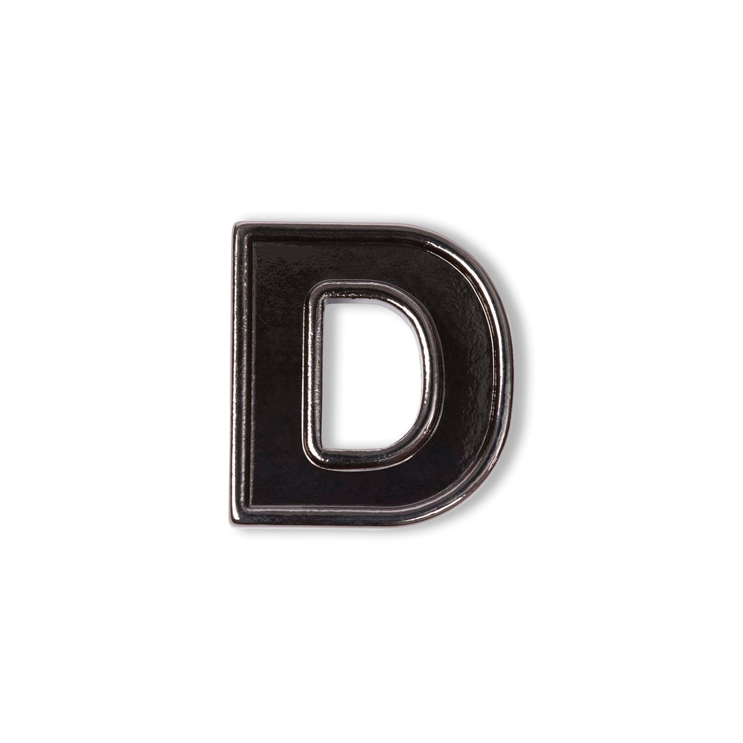 Lug Gunmetal Bag Charm - D - Lug_20Charms_D_01