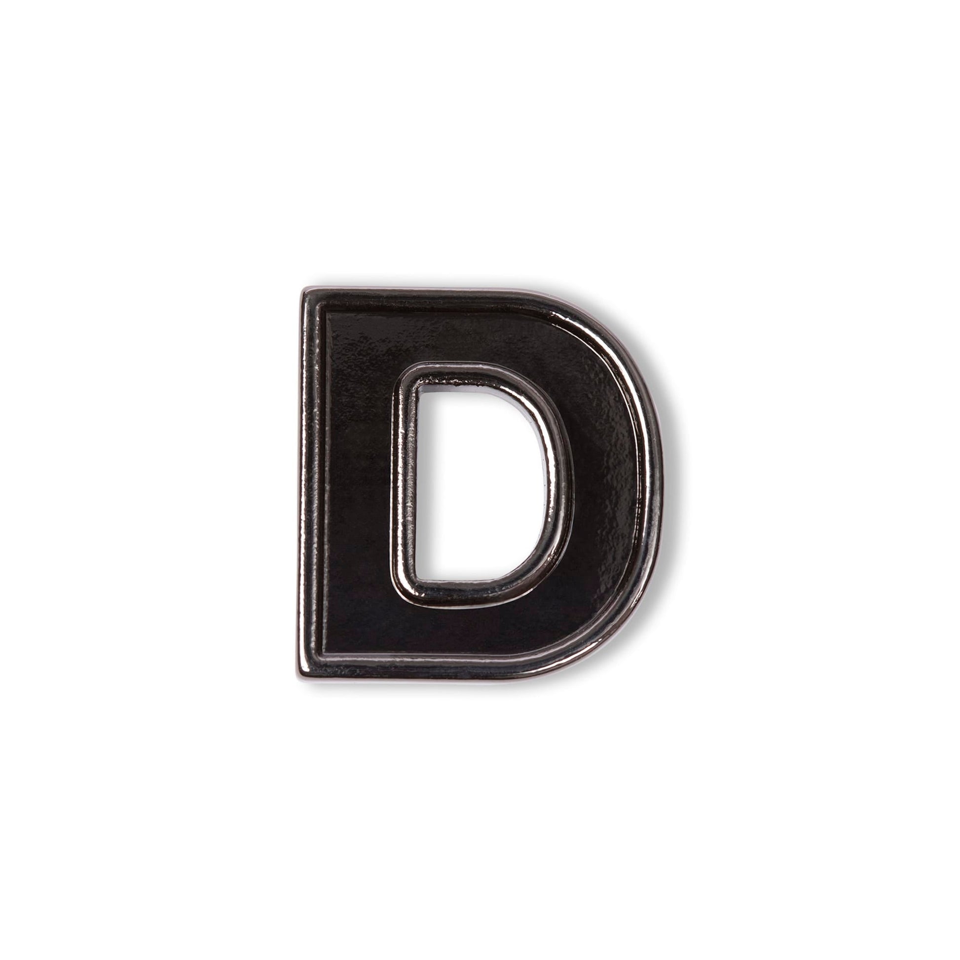 Lug Gunmetal Bag Charm - D - Lug_20Charms_D_01