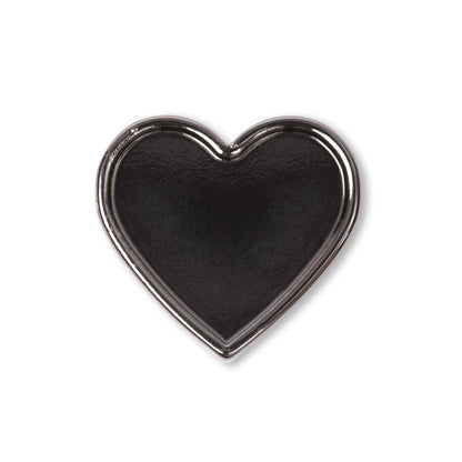 Lug Gunmetal Bag Charm - HEART - Lug_20Charms_Heart_01