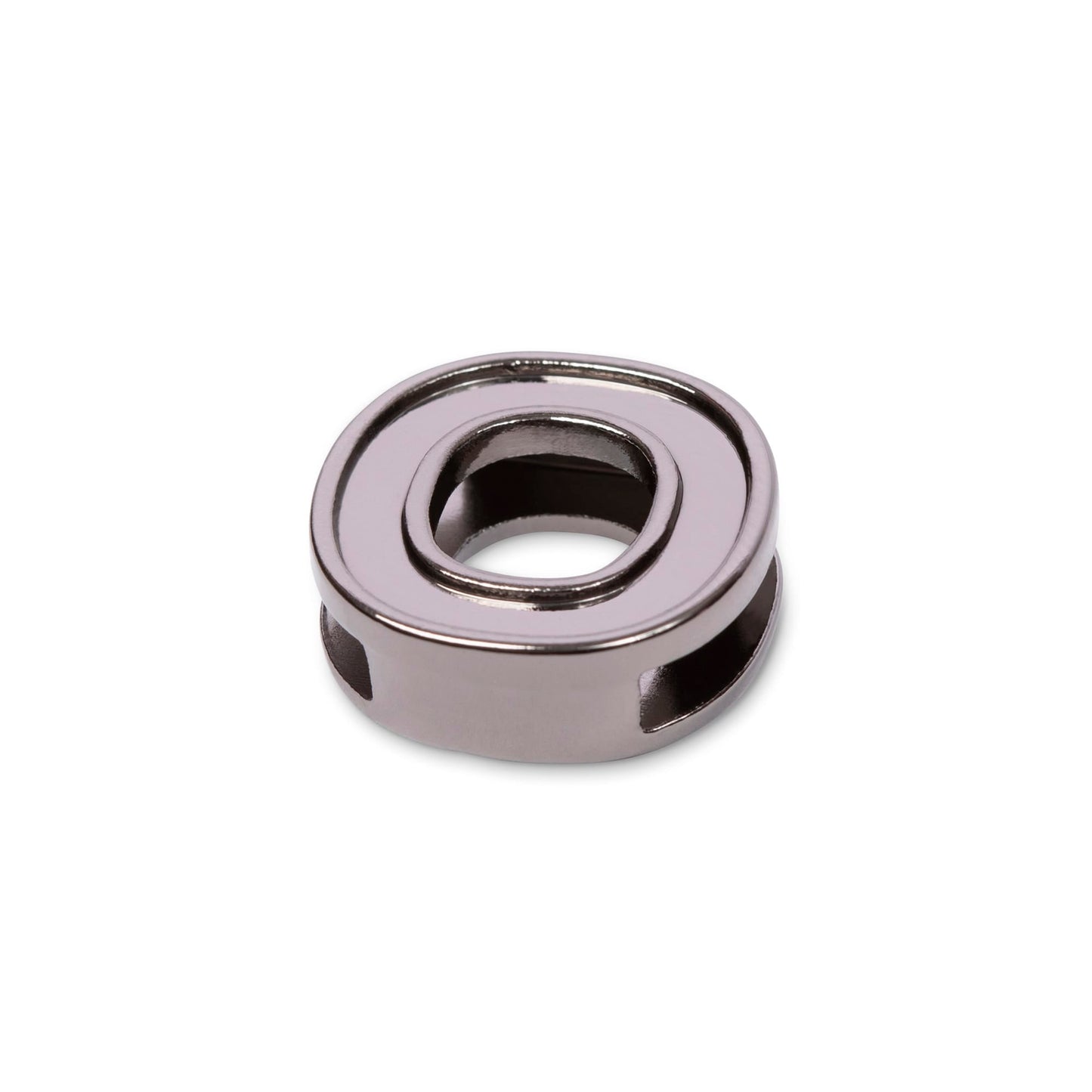 Lug Gunmetal Bag Charm - O - Lug_20Charms_O_02