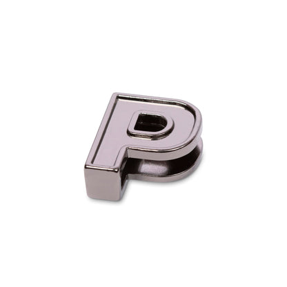 Lug Gunmetal Bag Charm - P - Lug_20Charms_P_02