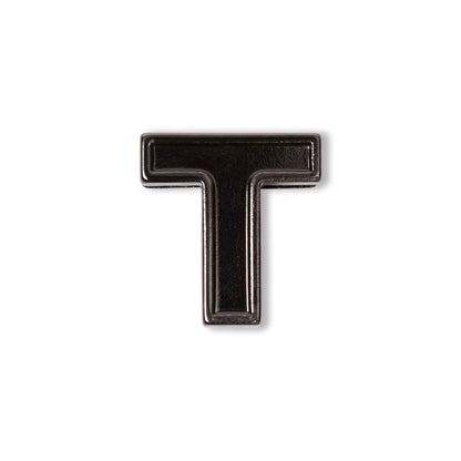 Lug Gunmetal Bag Charm - T - Lug_20Charms_T_01