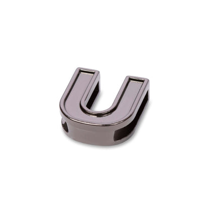 Lug Gunmetal Bag Charm - U - Lug_20Charms_U_02
