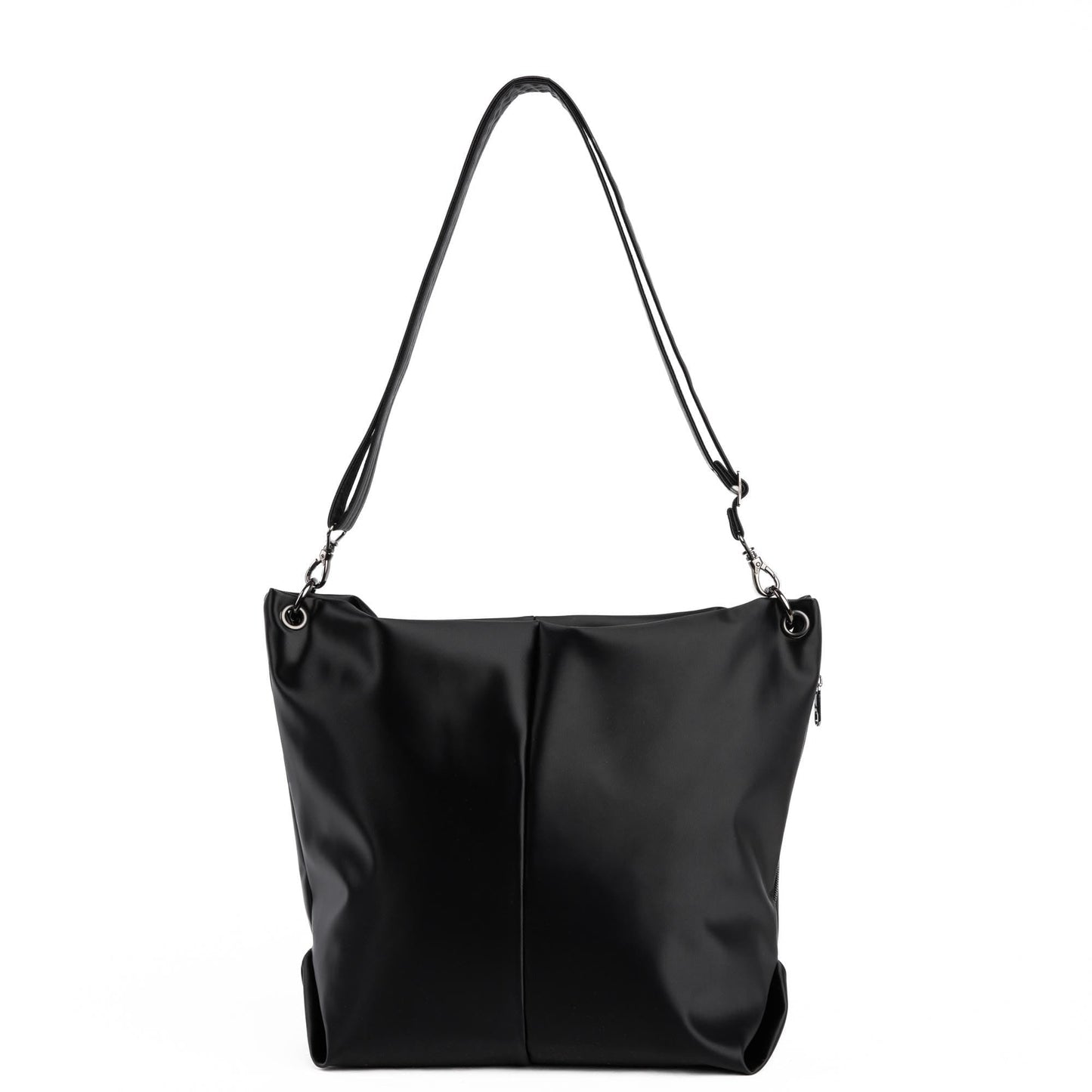 Plunge Satin Luxe VL Carry-All Crossbody Bag - BLACK - Plunge_SatinLuxe_Black_04