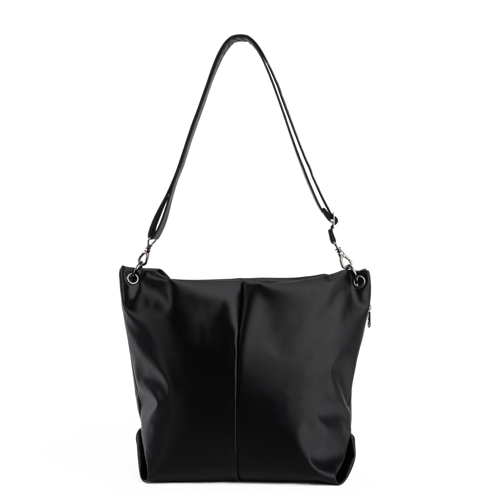 Plunge Satin Luxe VL Carry-All Crossbody Bag - BLACK - Plunge_SatinLuxe_Black_04