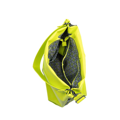 Plunge Satin Luxe VL Carry-All Crossbody Bag - LEMON LIME - Plunge_SatinLuxe_LemonLime_05