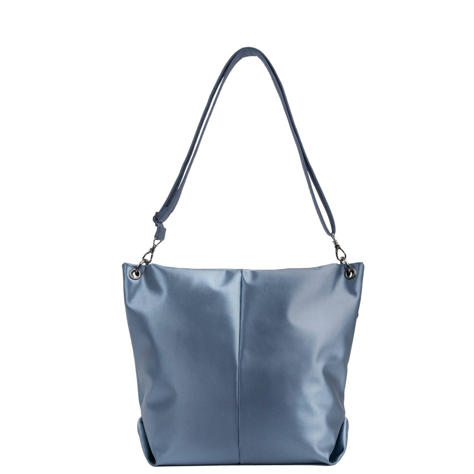 Plunge Satin Luxe VL Carry-All Crossbody Bag - METALLIC BLUE MOON - Plunge_SatinLuxe_MetallicBlueMoon_04_5e42c51c-4aad-4c78-a947-a21e0064df5f