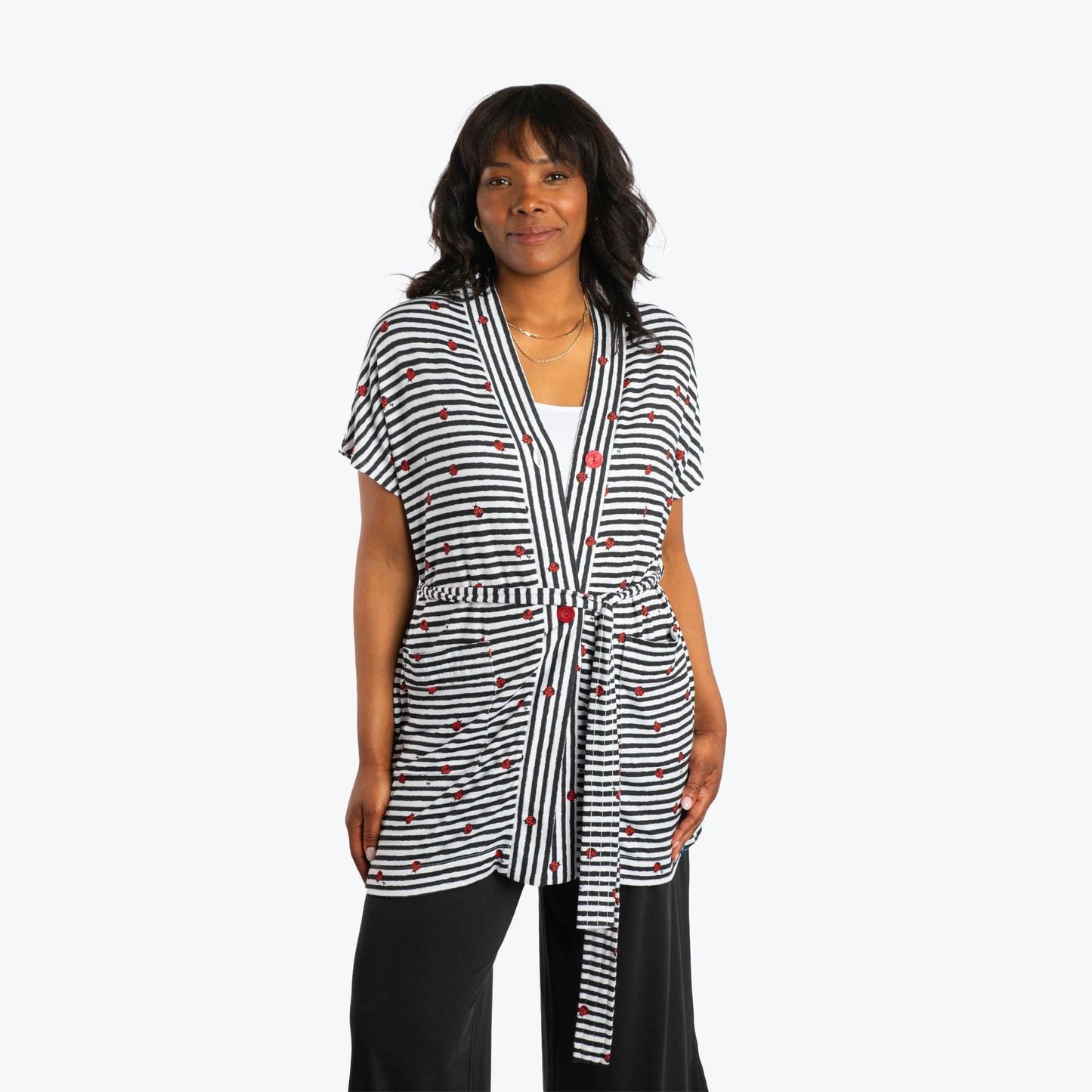 Sashay Lounge Wrap Vest