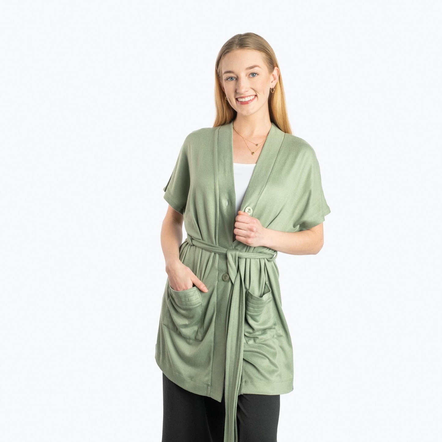 Sashay Lounge Wrap Vest