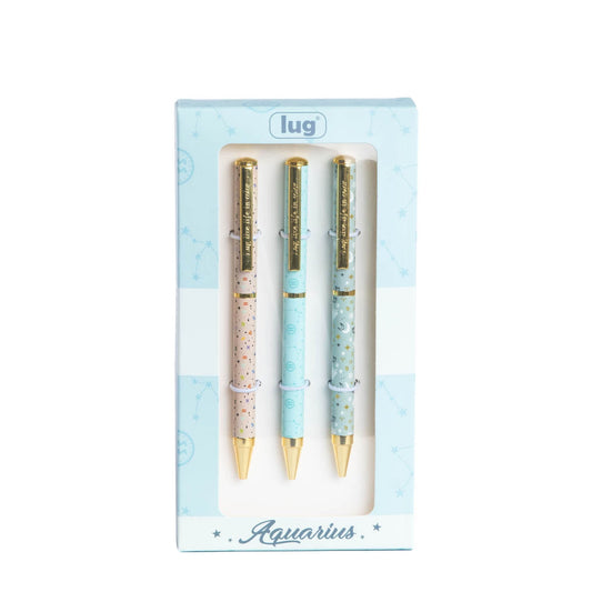 Lug Pens 3pk - Zodiac