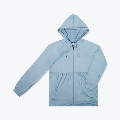 Shimmy Brushed Jersey Zip Up