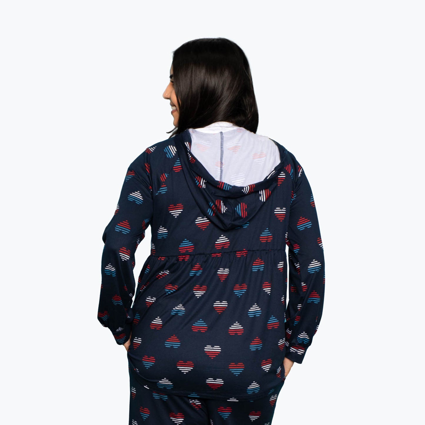 Shimmy Brushed Jersey Zip Up