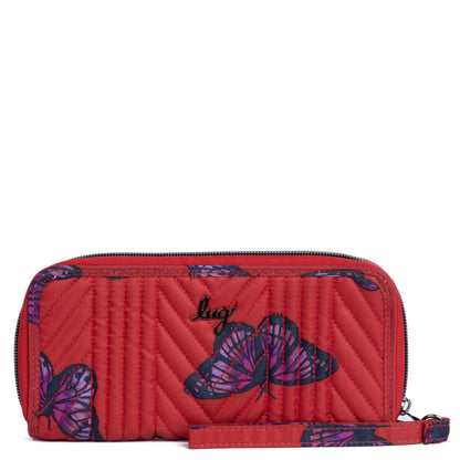 Straddle Wristlet RFID Wallet