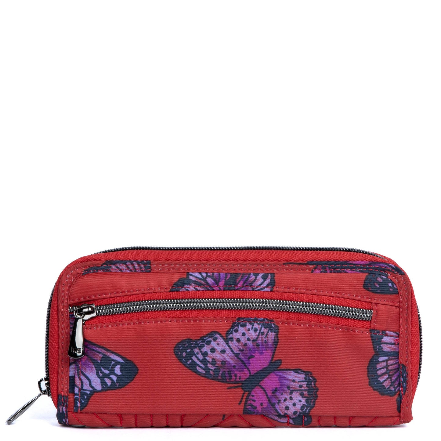 Straddle Wristlet RFID Wallet