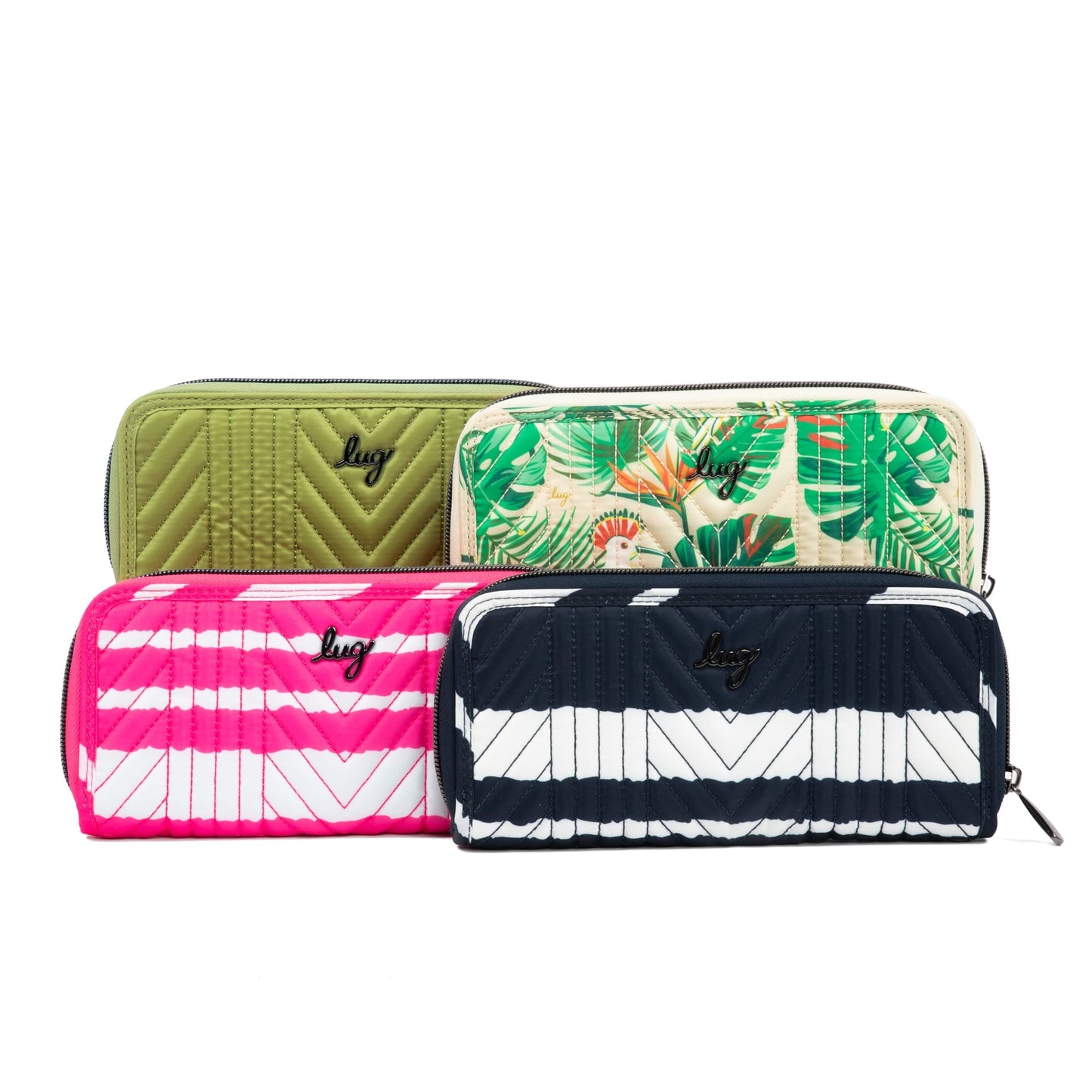 Straddle Wristlet RFID Wallet