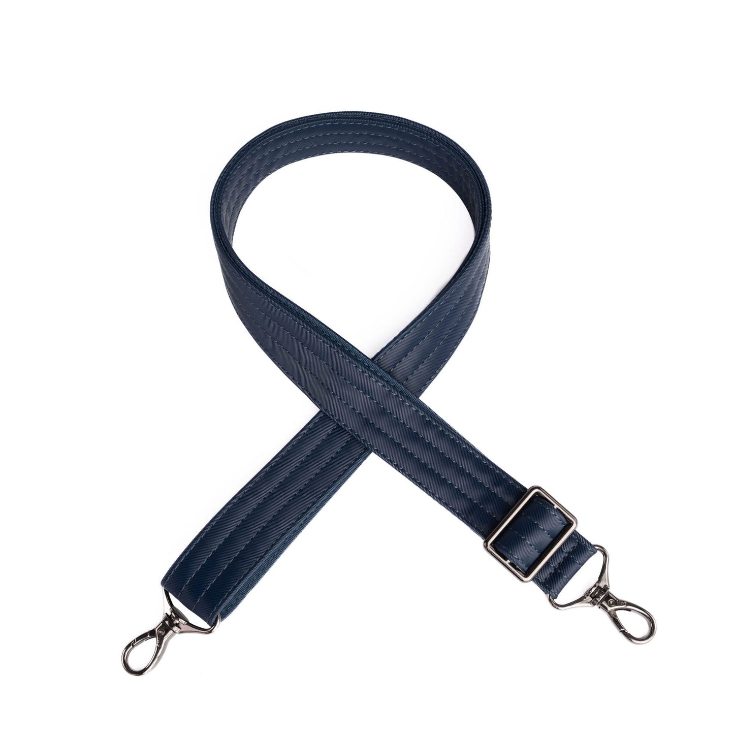 Adjustable Webbed Satin Luxe VL Bag Strap - 1.25"