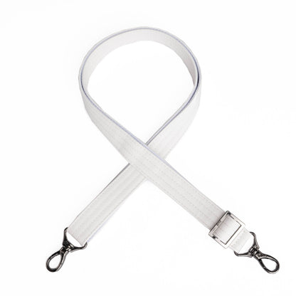 Adjustable Webbed Satin Luxe VL Bag Strap - 1"