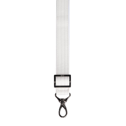 Adjustable Webbed Satin Luxe VL Bag Strap - 1"