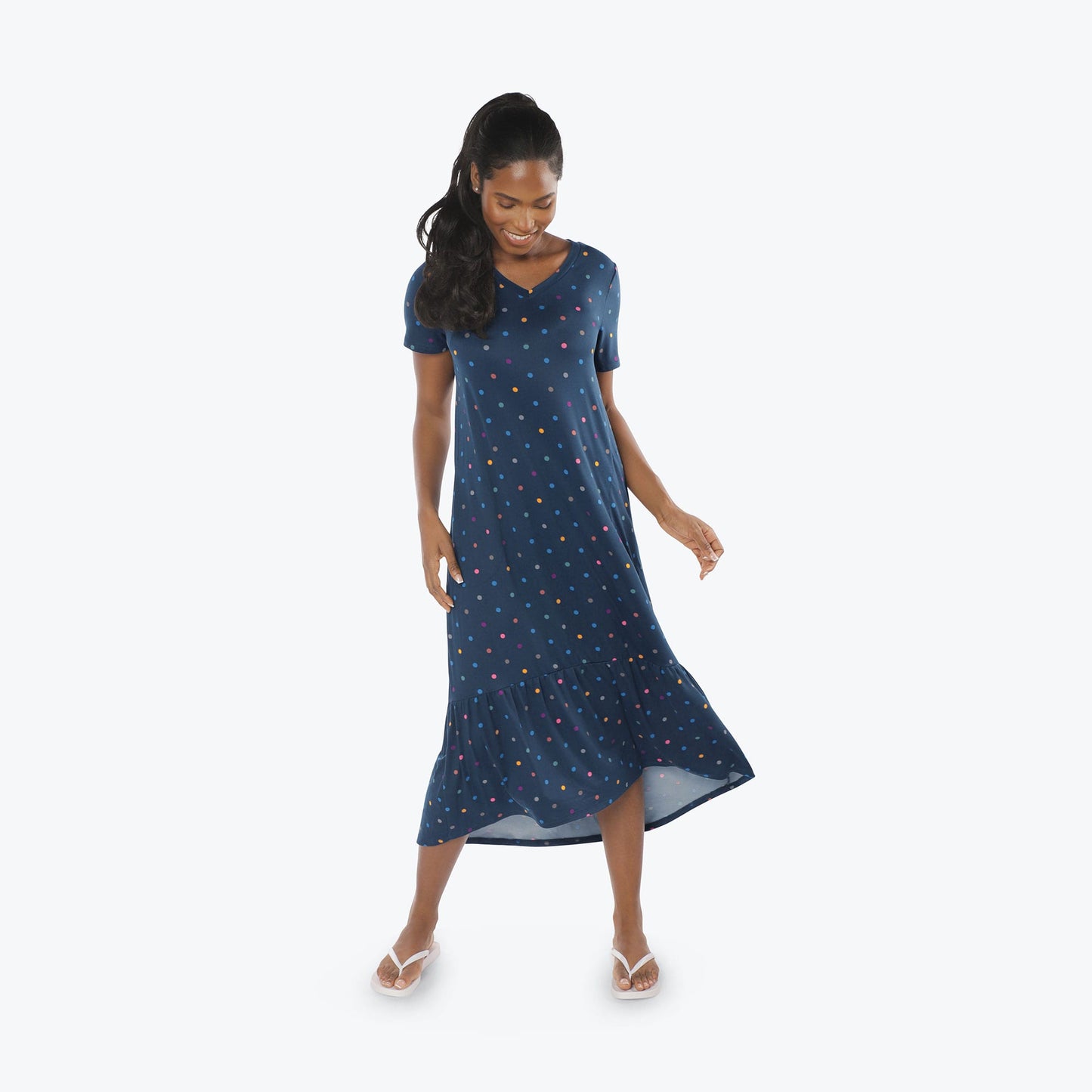 Swing High Low Maxi Dress